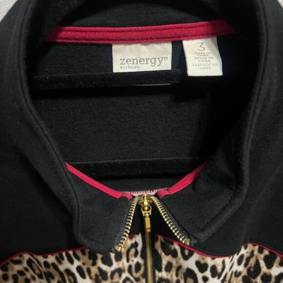 sold Chico's Zenergy Leopard zip up jacket - Active Wear - Picture 7 of 10